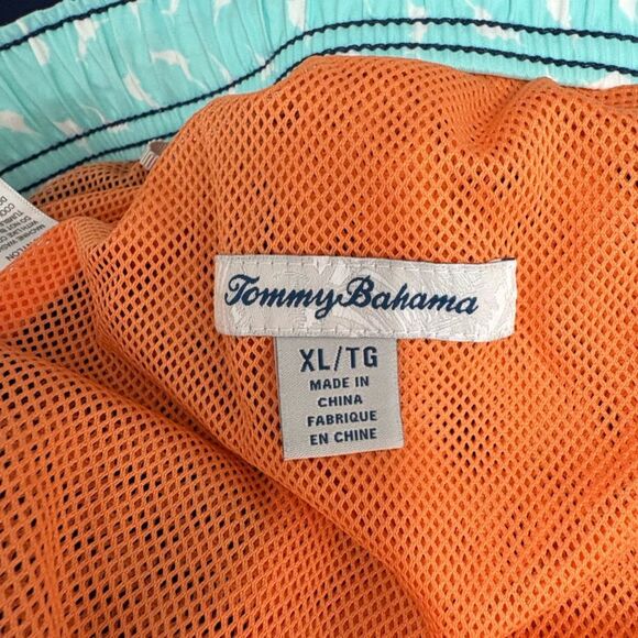 Tommy Bahama Swim Trunks in Blue Size XL - Picture 4 of 10